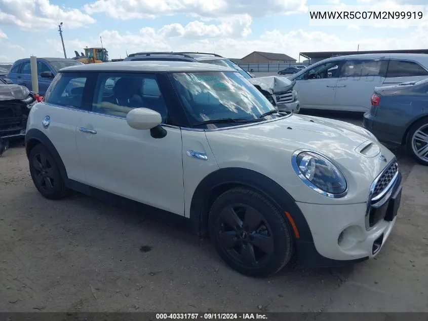 2021 Mini Hardtop Cooper S VIN: WMWXR5C07M2N99919 Lot: 40331757