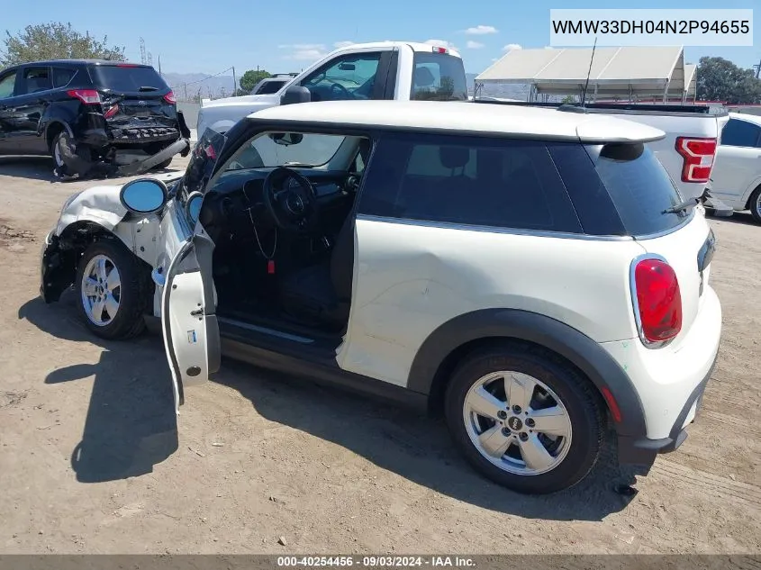 WMW33DH04N2P94655 2022 Mini Hardtop Cooper