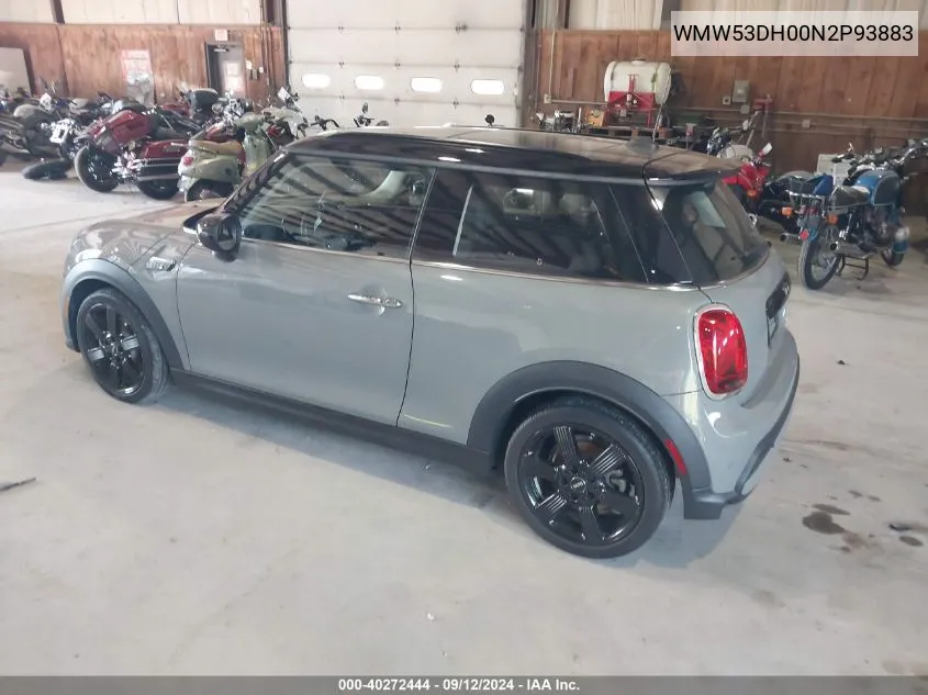 WMW53DH00N2P93883 2022 Mini Hardtop Cooper S