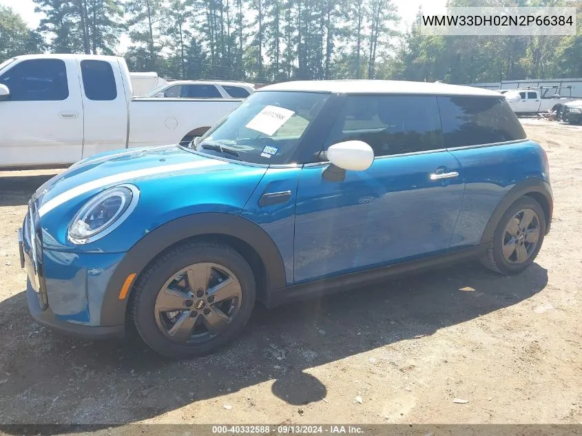 WMW33DH02N2P66384 2022 Mini Hardtop Cooper