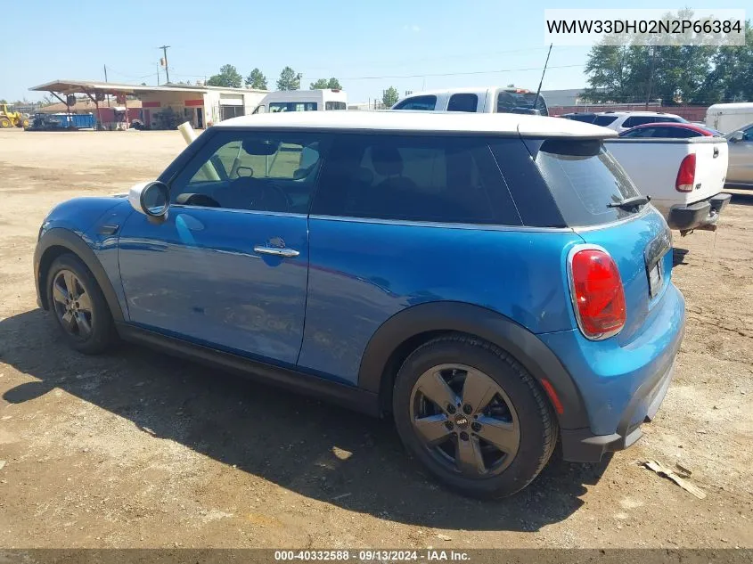 WMW33DH02N2P66384 2022 Mini Hardtop Cooper