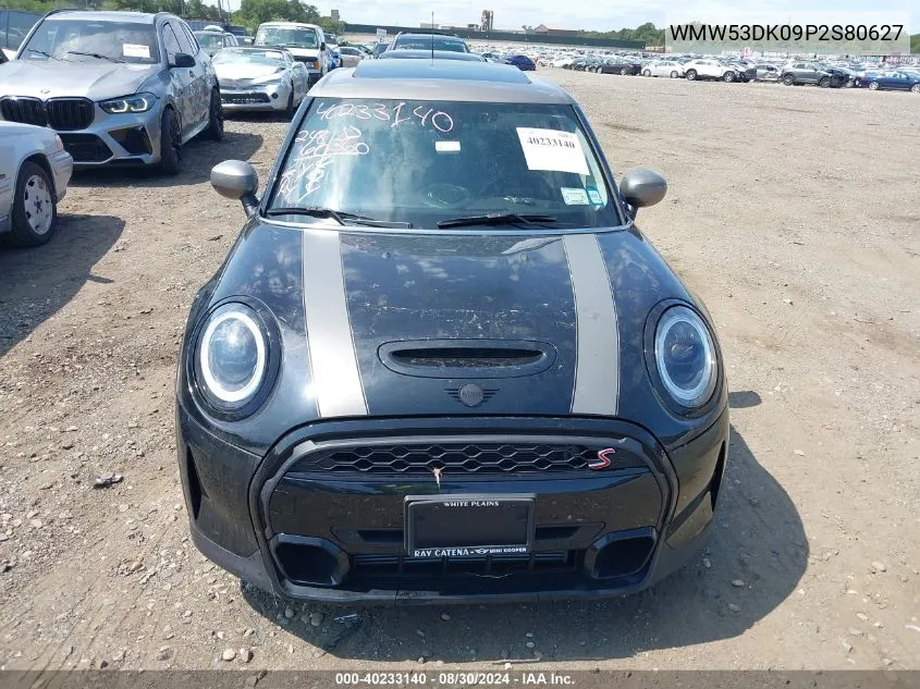 2023 Mini Hardtop Cooper S VIN: WMW53DK09P2S80627 Lot: 40233140