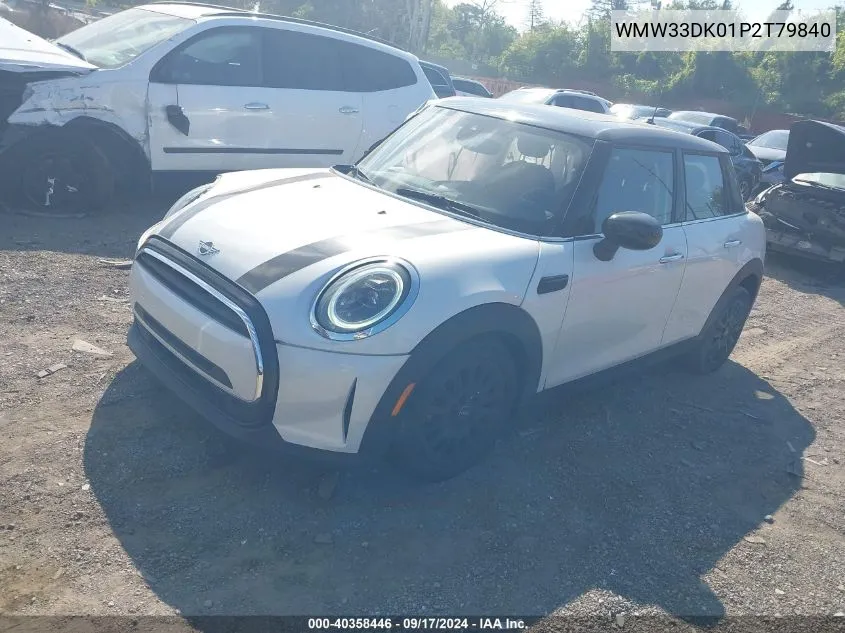 2023 Mini Hardtop Cooper VIN: WMW33DK01P2T79840 Lot: 40358446