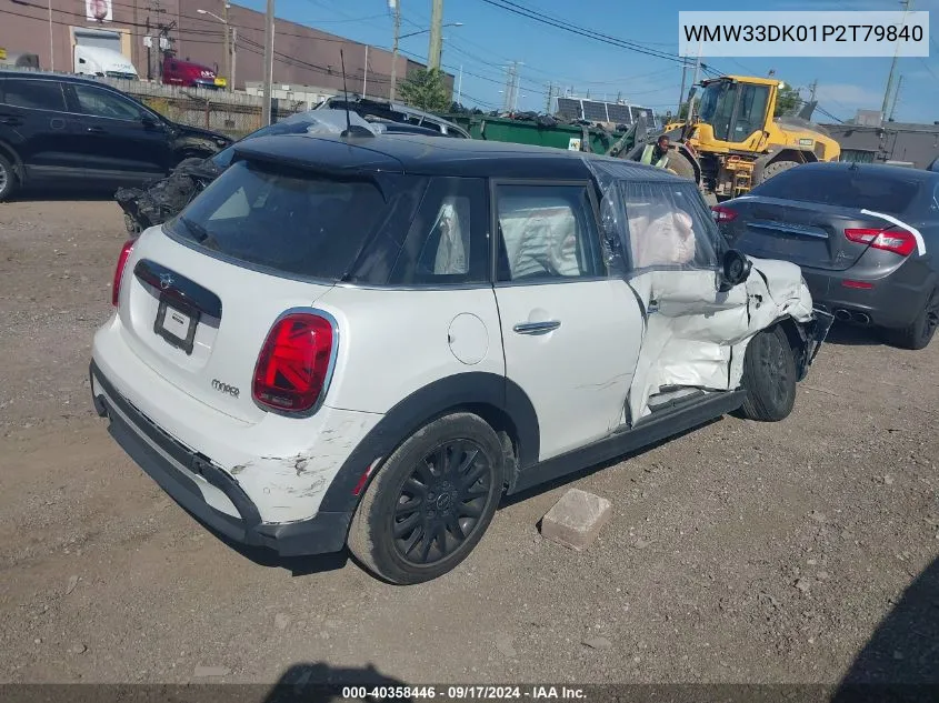 2023 Mini Hardtop Cooper VIN: WMW33DK01P2T79840 Lot: 40358446