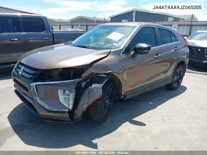 2018 Mitsubishi Eclipse Cross Le VIN: JA4AT4AA9JZ065205 Lot: 40031504