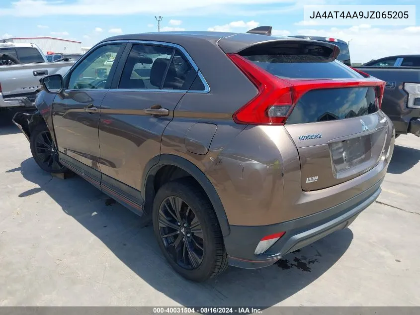 JA4AT4AA9JZ065205 2018 Mitsubishi Eclipse Cross Le