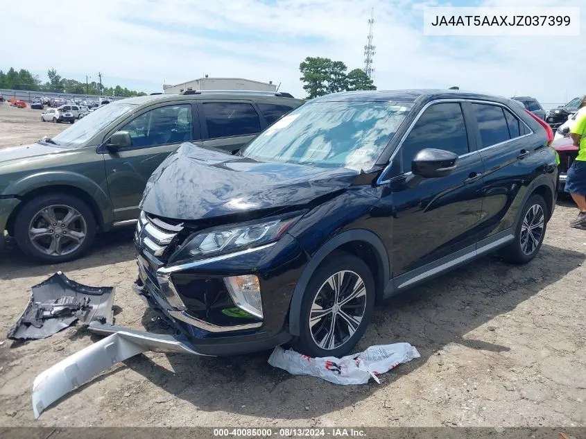 2018 Mitsubishi Eclipse Cross Se VIN: JA4AT5AAXJZ037399 Lot: 40085000