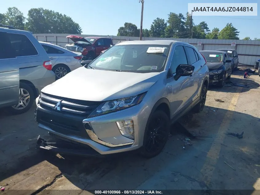 2018 Mitsubishi Eclipse Cross Le VIN: JA4AT4AA6JZ044814 Lot: 40100966