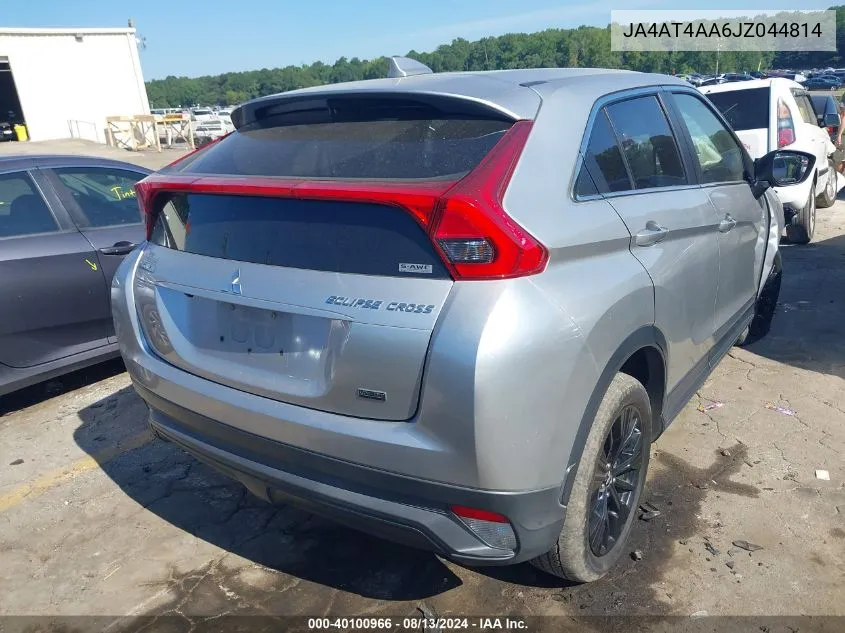 2018 Mitsubishi Eclipse Cross Le VIN: JA4AT4AA6JZ044814 Lot: 40100966