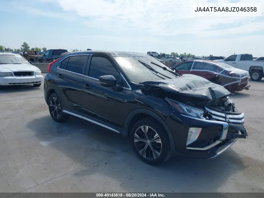 2018 Mitsubishi Eclipse Cross Se/Sel VIN: JA4AT5AA8JZ046358 Lot: 40143618