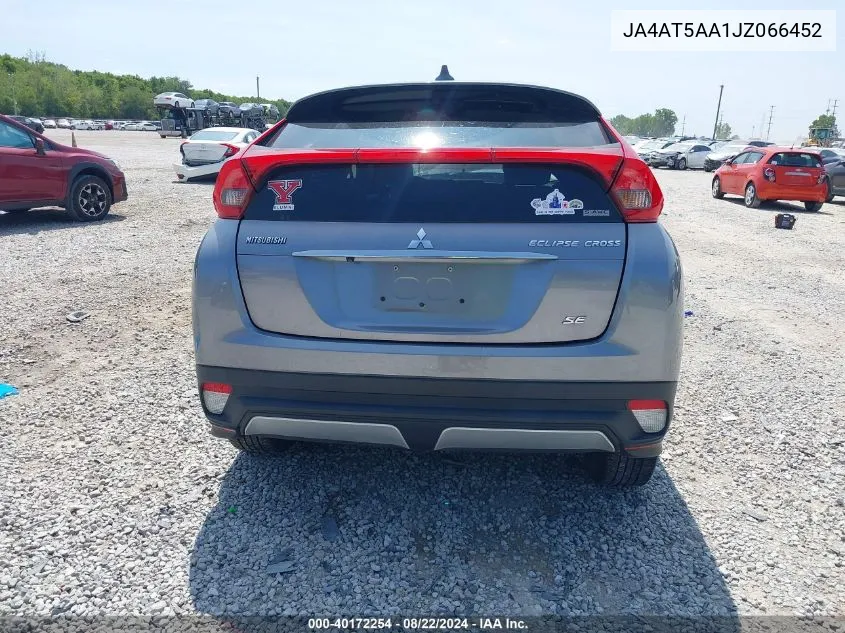 2018 Mitsubishi Eclipse Cross Se/Sel VIN: JA4AT5AA1JZ066452 Lot: 40172254