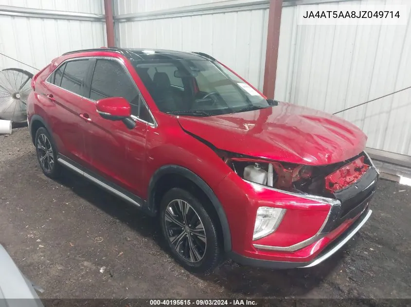 2018 Mitsubishi Eclipse Cross Sel VIN: JA4AT5AA8JZ049714 Lot: 40195615