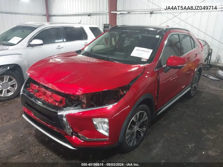 2018 Mitsubishi Eclipse Cross Sel VIN: JA4AT5AA8JZ049714 Lot: 40195615