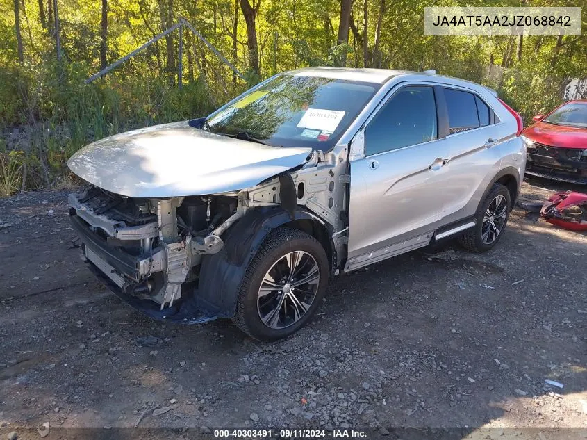 2018 Mitsubishi Eclipse Cross Se/Sel VIN: JA4AT5AA2JZ068842 Lot: 40303491