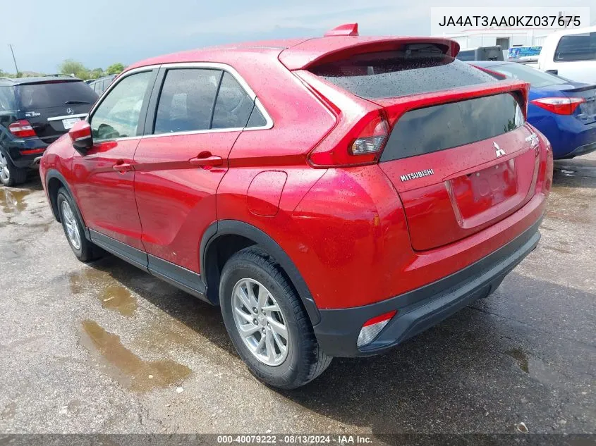 JA4AT3AA0KZ037675 2019 Mitsubishi Eclipse Cross Es