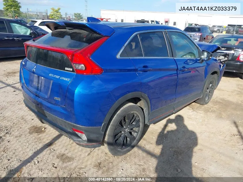 2019 Mitsubishi Eclipse Cross Le/Sp VIN: JA4AT4AA1KZ033379 Lot: 40142860