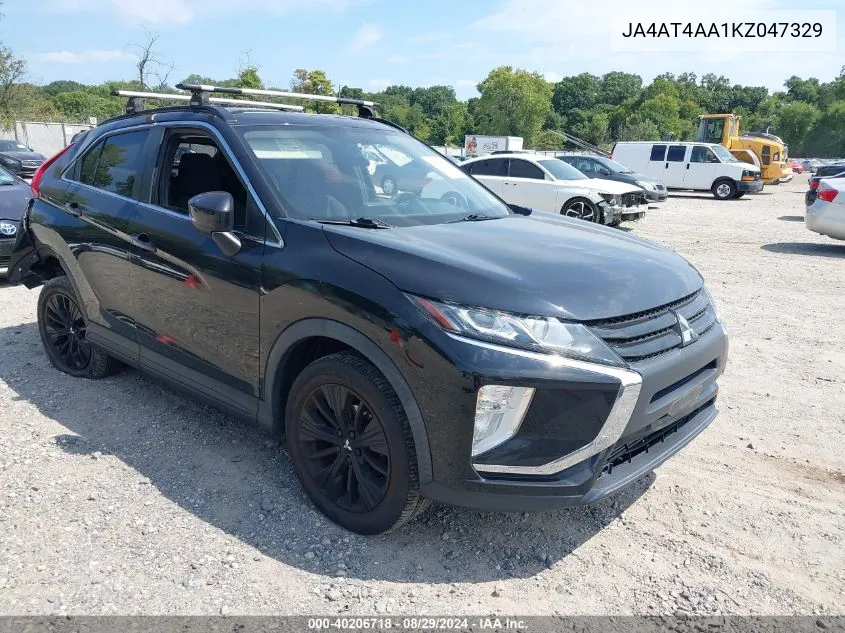 2019 Mitsubishi Eclipse Cross Le VIN: JA4AT4AA1KZ047329 Lot: 40206718