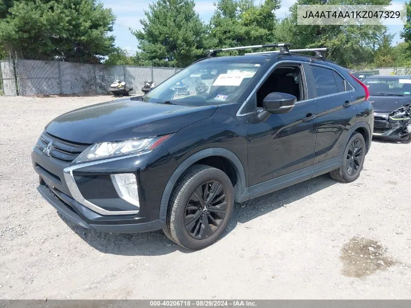 2019 Mitsubishi Eclipse Cross Le VIN: JA4AT4AA1KZ047329 Lot: 40206718