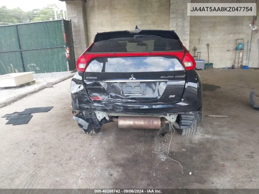 JA4AT5AA8KZ047754 2019 Mitsubishi Eclipse Cross Se