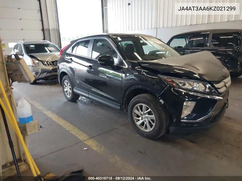 2019 Mitsubishi Eclipse Cross Es VIN: JA4AT3AA6KZ021299 Lot: 40315715