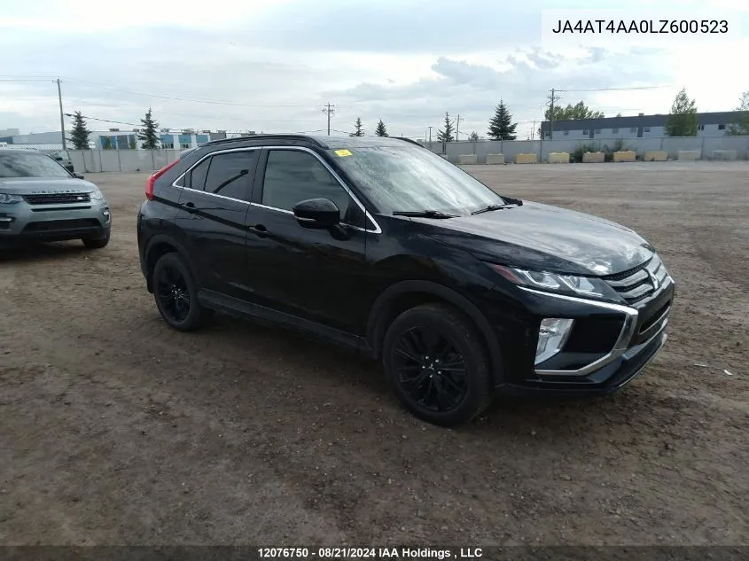 2020 Mitsubishi Eclipse Cross Le/Sp VIN: JA4AT4AA0LZ600523 Lot: 12076750