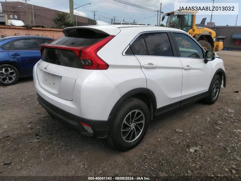 JA4AS3AA8LZ013032 2020 Mitsubishi Eclipse Cross Es 1.5T