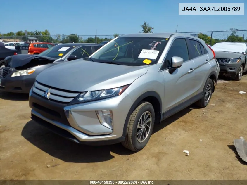 2020 Mitsubishi Eclipse Cross Es 1.5T Awc VIN: JA4AT3AA7LZ005789 Lot: 40150398