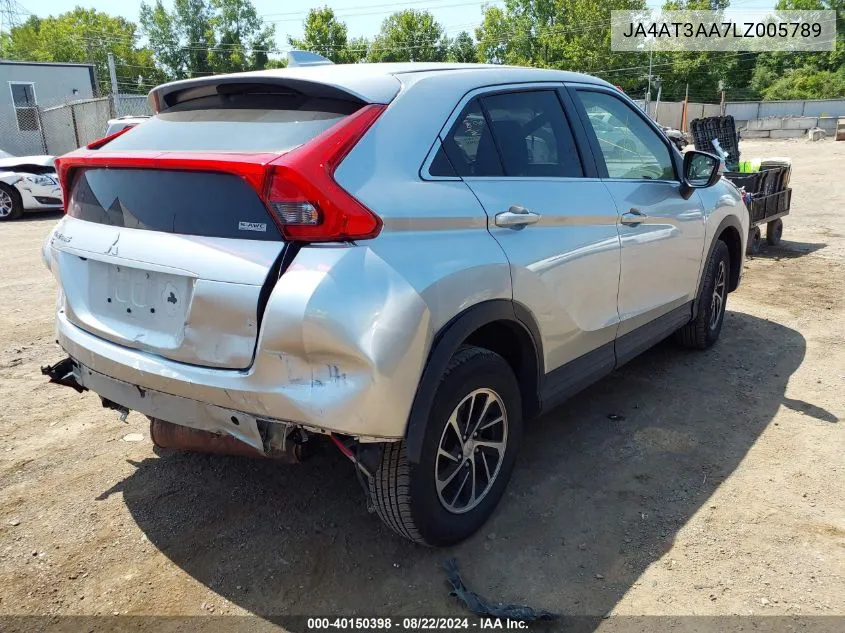 2020 Mitsubishi Eclipse Cross Es 1.5T Awc VIN: JA4AT3AA7LZ005789 Lot: 40150398