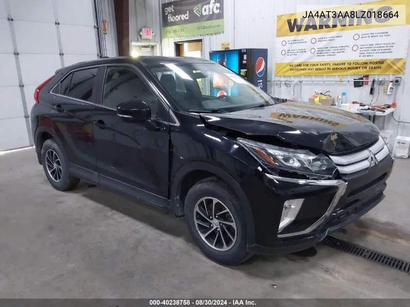 2020 Mitsubishi Eclipse Cross Es 1.5T Awc VIN: JA4AT3AA8LZ018664 Lot: 40238758