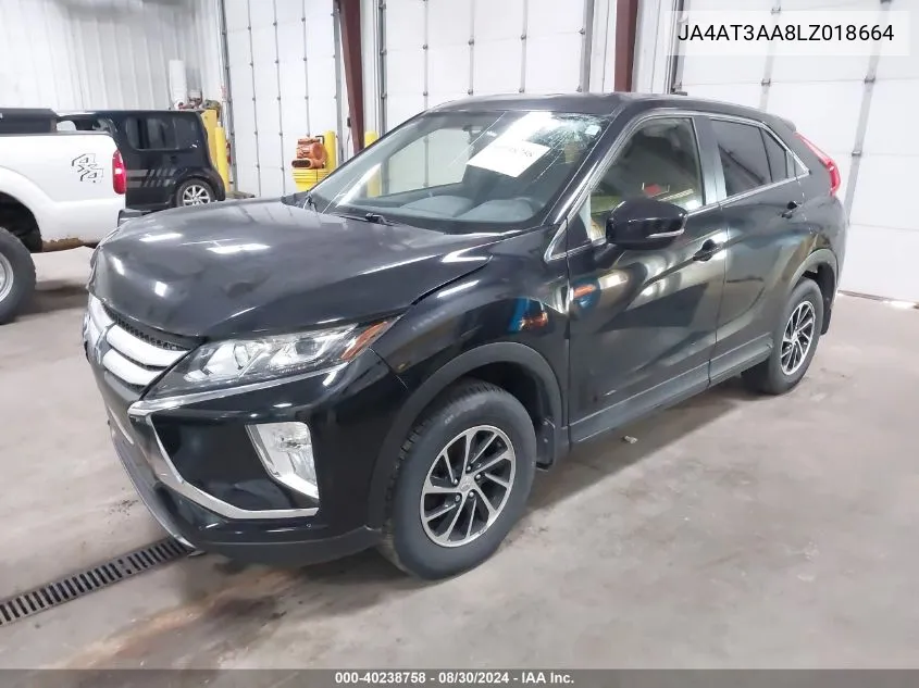 2020 Mitsubishi Eclipse Cross Es 1.5T Awc VIN: JA4AT3AA8LZ018664 Lot: 40238758