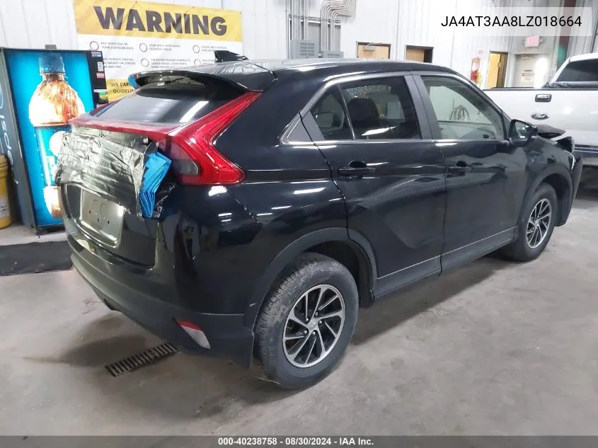 2020 Mitsubishi Eclipse Cross Es 1.5T Awc VIN: JA4AT3AA8LZ018664 Lot: 40238758