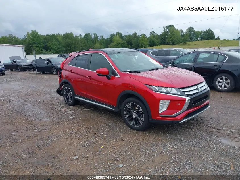 2020 Mitsubishi Eclipse Cross Se 1.5T VIN: JA4AS5AA0LZ016177 Lot: 40305741