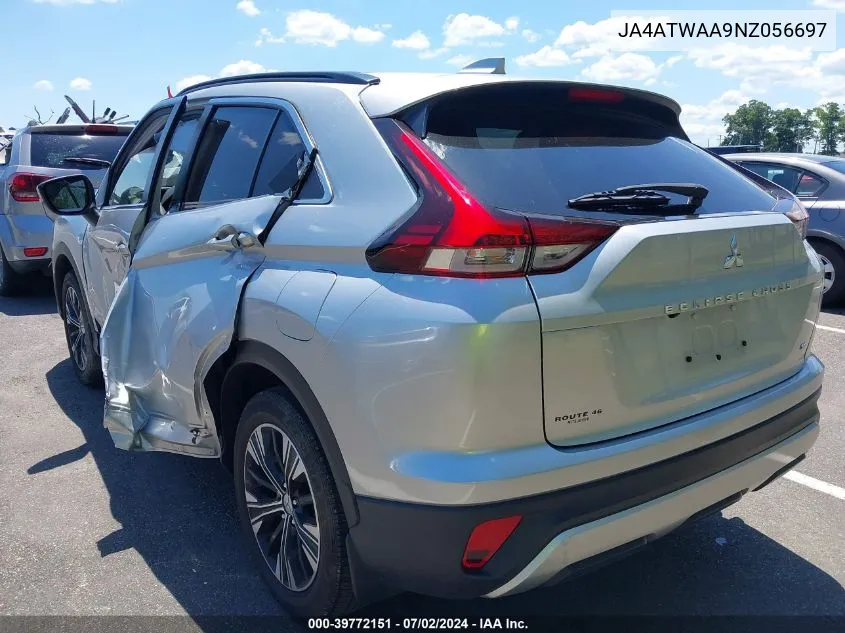 2022 Mitsubishi Eclipse Cross Se S-Awc/Se Special Edition S-Awc/Sel S-Awc/Sel Special Edition S-Awc VIN: JA4ATWAA9NZ056697 Lot: 39772151