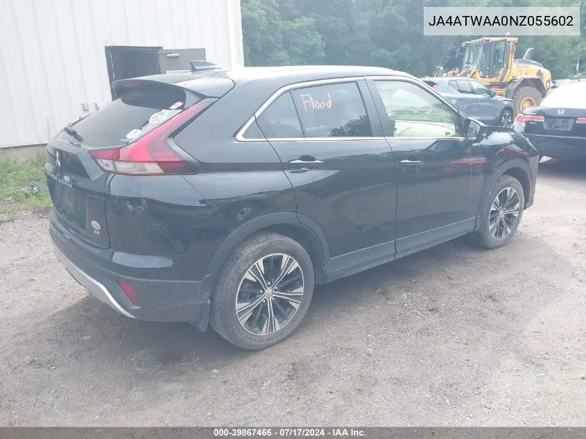 JA4ATWAA0NZ055602 2022 Mitsubishi Eclipse Cross Se S-Awc/Se Special Edition S-Awc/Sel S-Awc/Sel Special Edition S-Awc