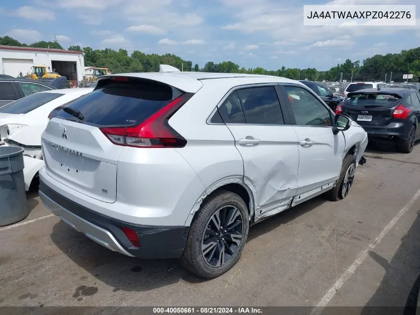 2023 Mitsubishi Eclipse Cross Se S-Awc VIN: JA4ATWAAXPZ042276 Lot: 40050661