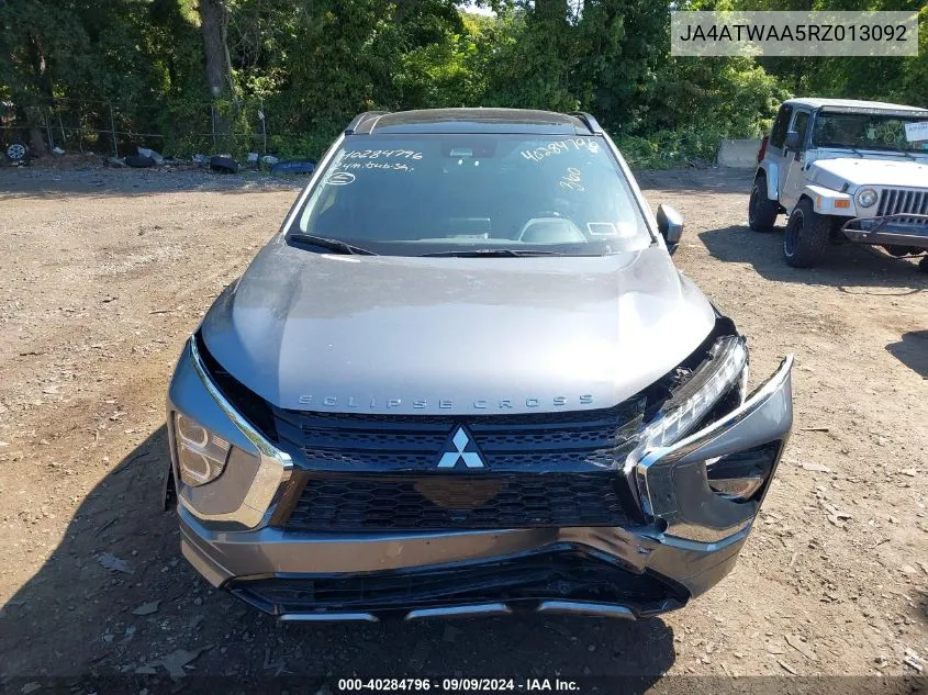 JA4ATWAA5RZ013092 2024 Mitsubishi Eclipse Cross Sel S-Awc