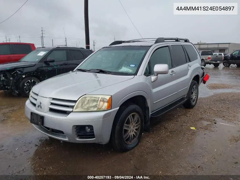 2004 Mitsubishi Endeavor Limited VIN: 4A4MM41S24E054897 Lot: 40257193