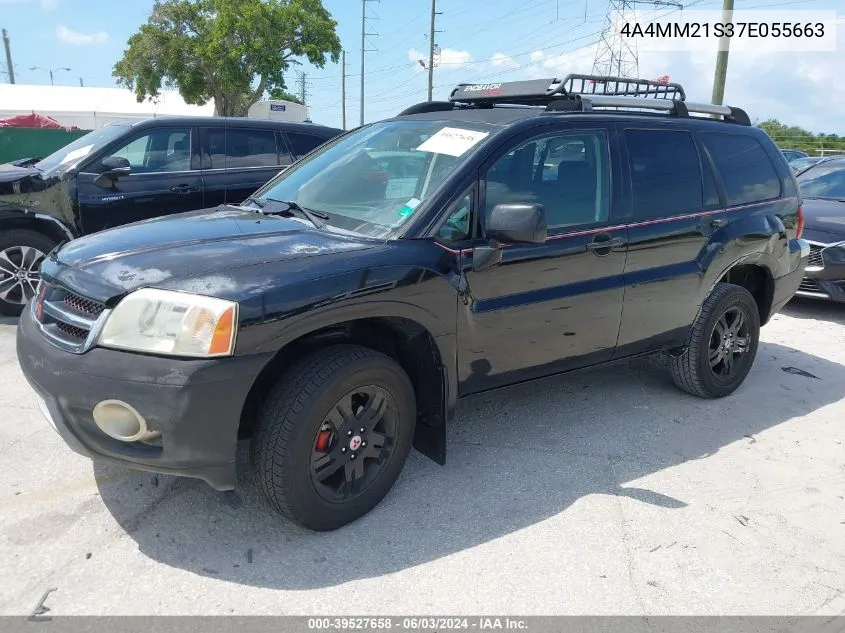 2007 Mitsubishi Endeavor Ls VIN: 4A4MM21S37E055663 Lot: 39527658