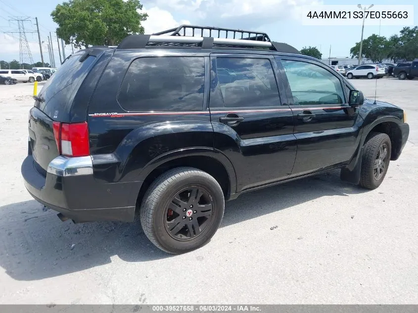 4A4MM21S37E055663 2007 Mitsubishi Endeavor Ls