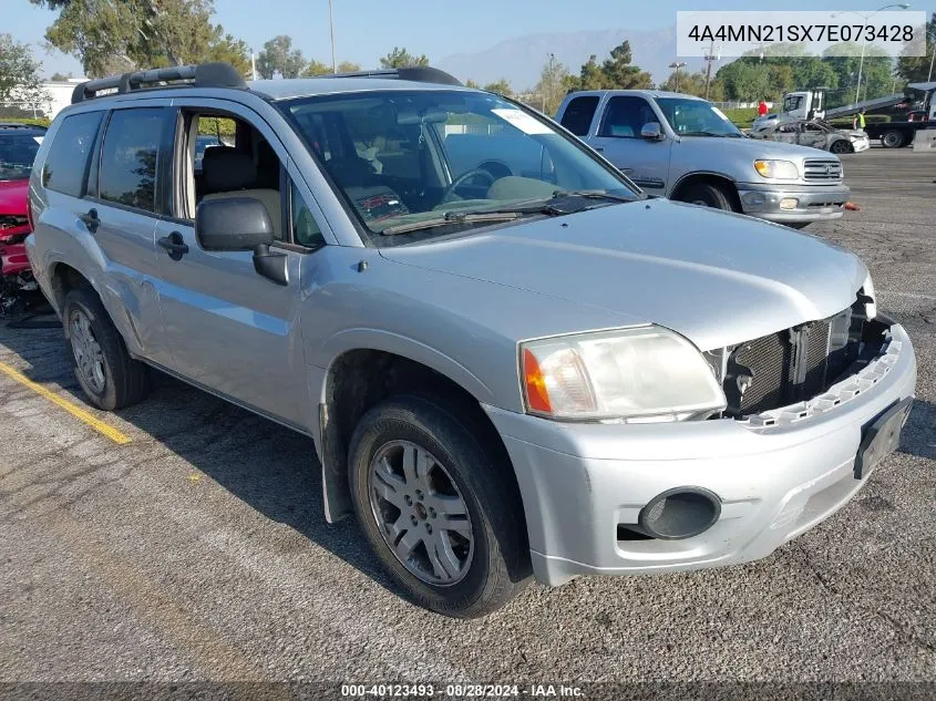 2007 Mitsubishi Endeavor Ls VIN: 4A4MN21SX7E073428 Lot: 40123493