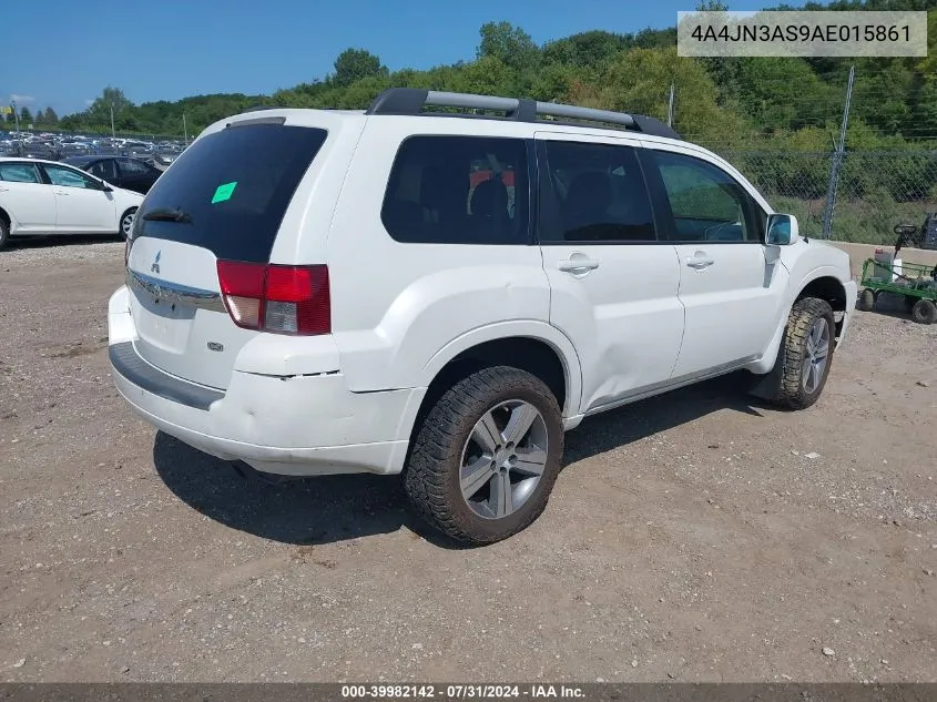 2010 Mitsubishi Endeavor Se VIN: 4A4JN3AS9AE015861 Lot: 39982142