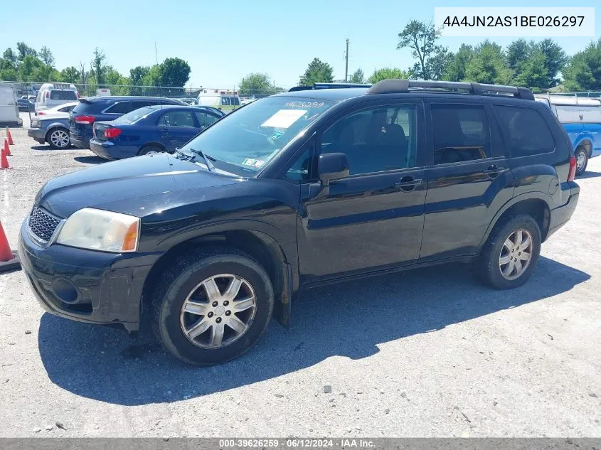 2011 Mitsubishi Endeavor Se VIN: 4A4JN2AS1BE026297 Lot: 39626259