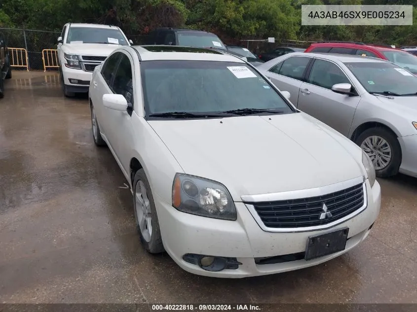 2009 Mitsubishi Galant Sport V6 VIN: 4A3AB46SX9E005234 Lot: 40222818