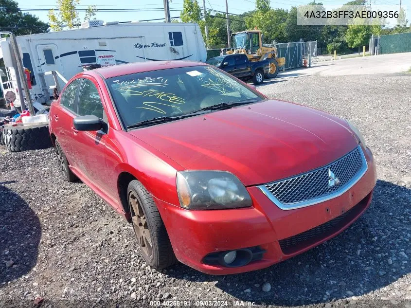 2010 Mitsubishi Galant Es/Se VIN: 4A32B3FF3AE009356 Lot: 40258191