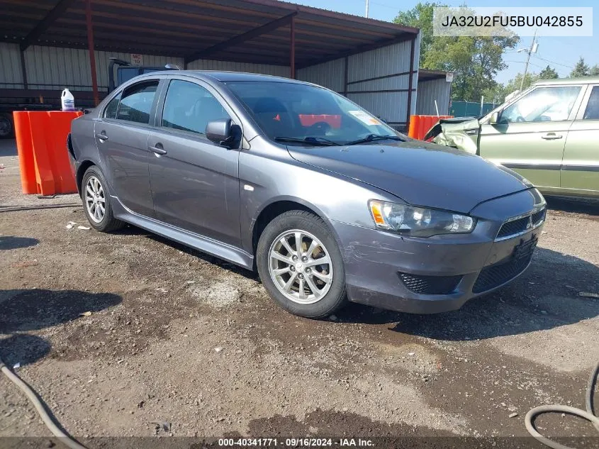 JA32U2FU5BU042855 2011 Mitsubishi Lancer Es