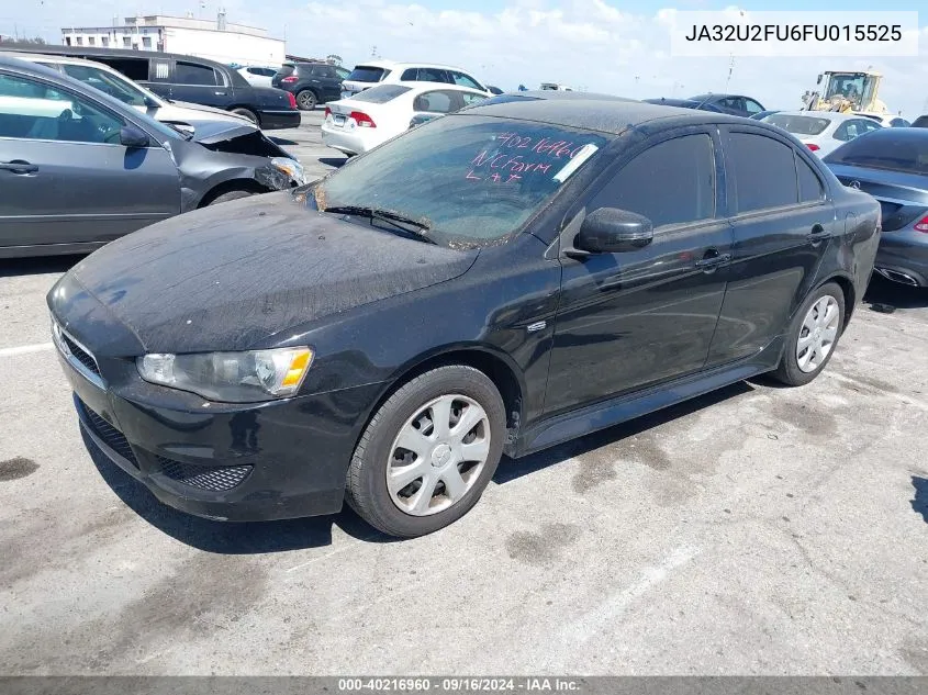 JA32U2FU6FU015525 2015 Mitsubishi Lancer Es