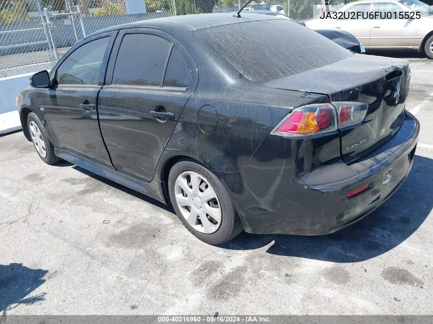 JA32U2FU6FU015525 2015 Mitsubishi Lancer Es