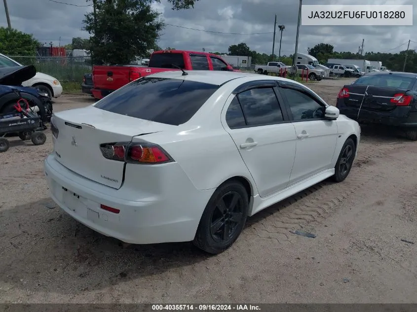 JA32U2FU6FU018280 2015 Mitsubishi Lancer Es