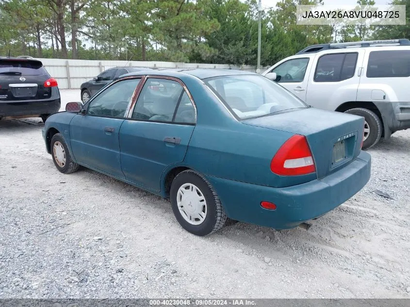 1997 Mitsubishi Mirage De VIN: JA3AY26A8VU048725 Lot: 40230048