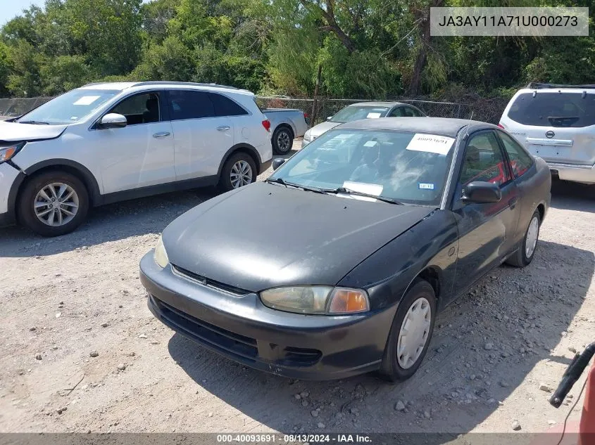 JA3AY11A71U000273 2001 Mitsubishi Mirage De